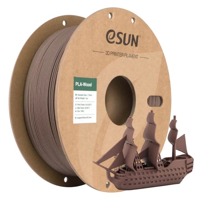 Wood-fill PLA